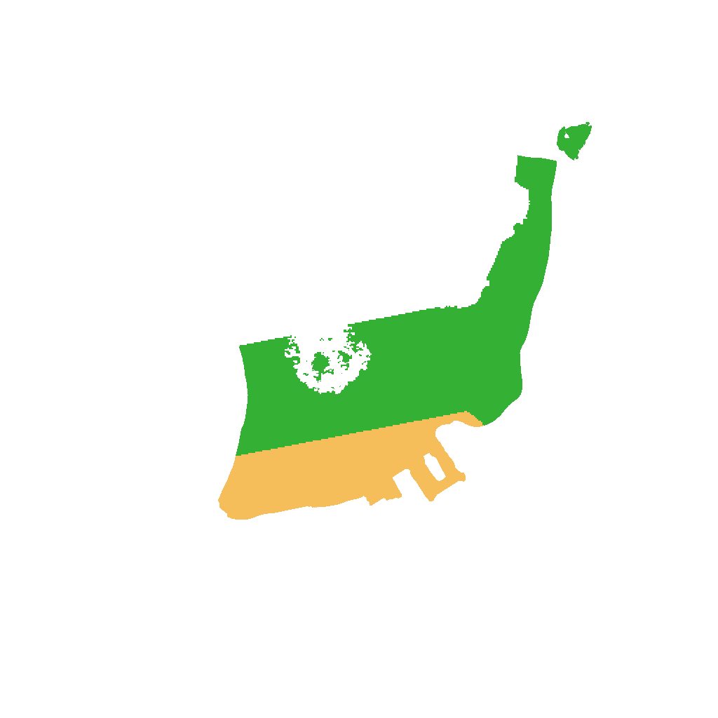 Biome Rust Map: Procedural Map, Size: 1000, Seed: 7811