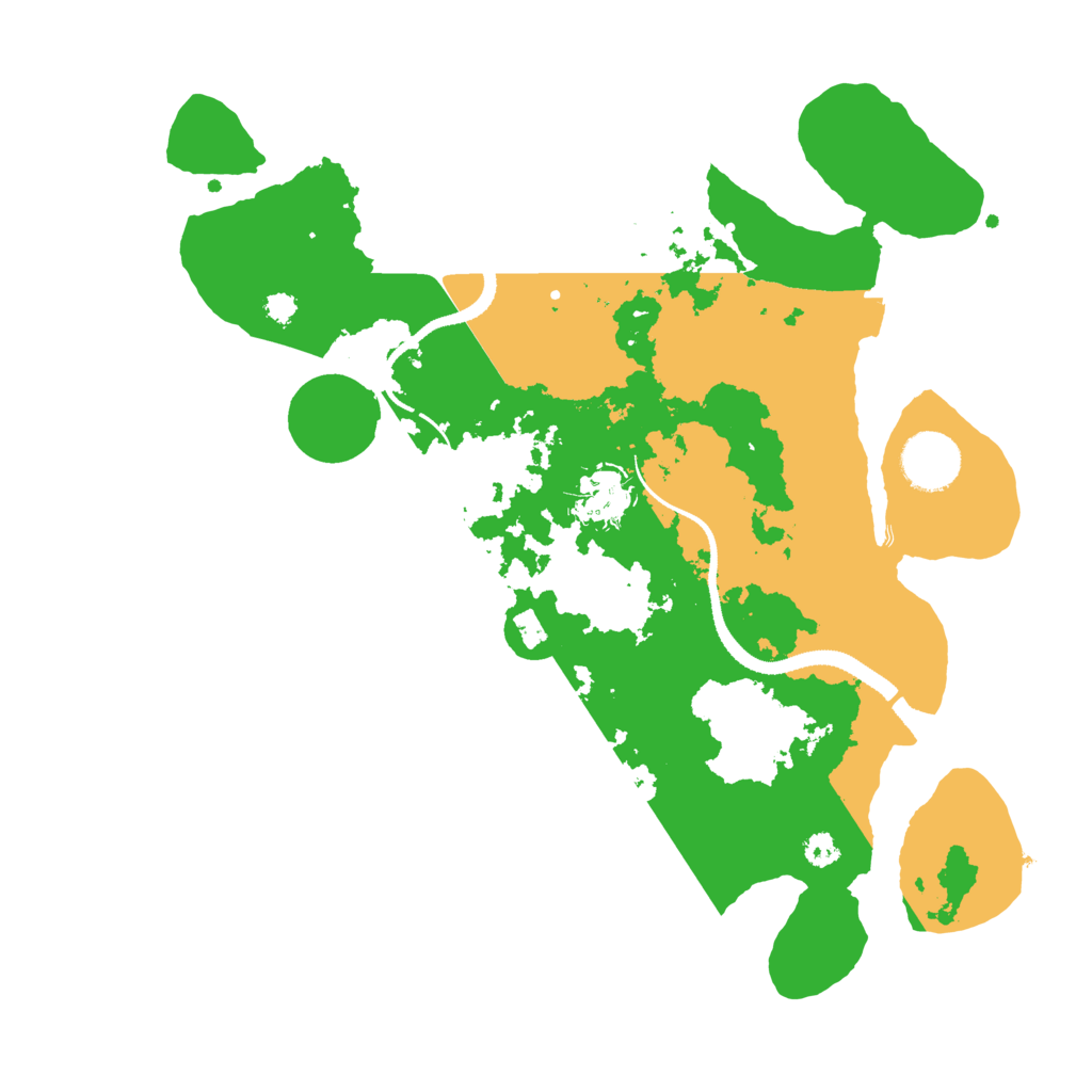 Biome Rust Map: Procedural Map, Size: 3250, Seed: 2012271716