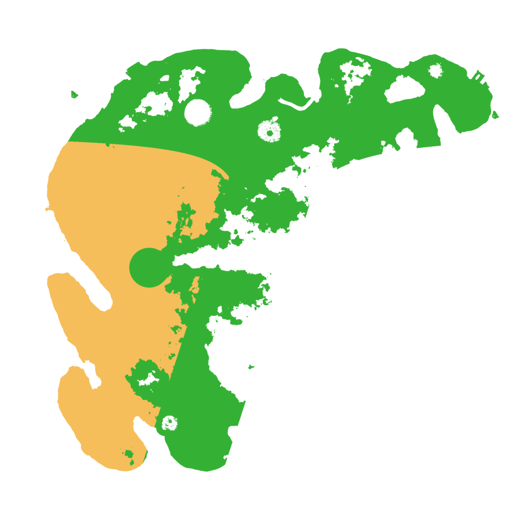Biome Rust Map: Procedural Map, Size: 3500, Seed: 938288183