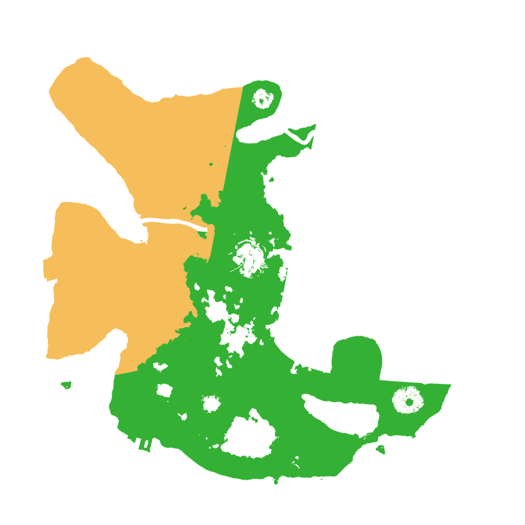 Biome Rust Map: Procedural Map, Size: 2750, Seed: 4825