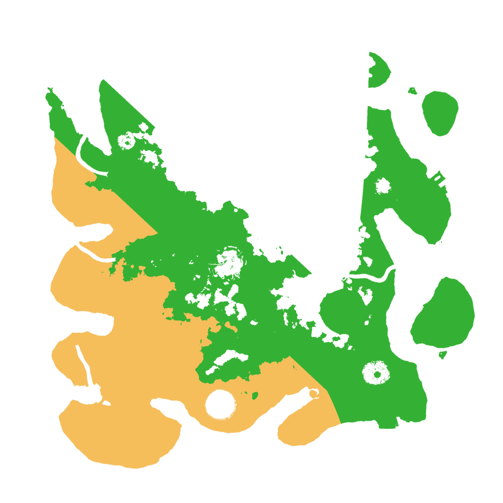 Biome Rust Map: Procedural Map, Size: 2990, Seed: 1571993