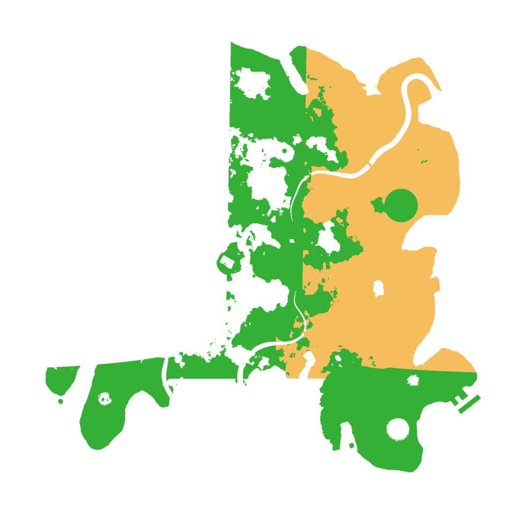 Biome Rust Map: Procedural Map, Size: 4000, Seed: 1527289642