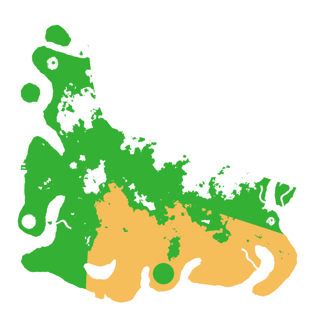 Biome Rust Map: Procedural Map, Size: 4000, Seed: 1106863188