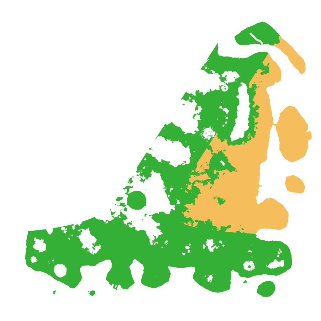 Biome Rust Map: Procedural Map, Size: 4500, Seed: 1430262775