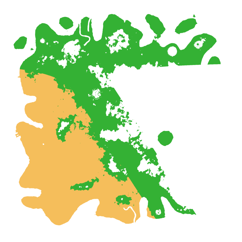 Biome Rust Map: Procedural Map, Size: 4500, Seed: 29429