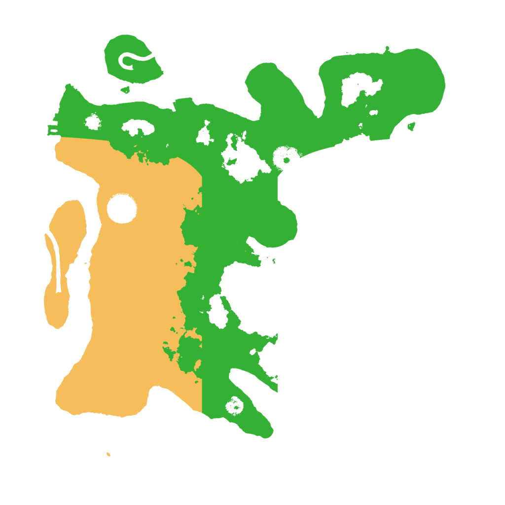 Biome Rust Map: Procedural Map, Size: 3000, Seed: 1251245