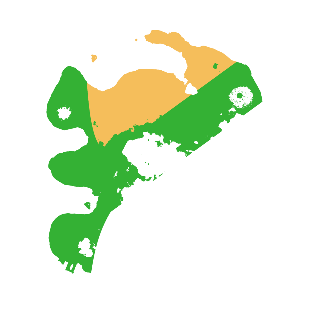 Biome Rust Map: Procedural Map, Size: 2200, Seed: 361137977