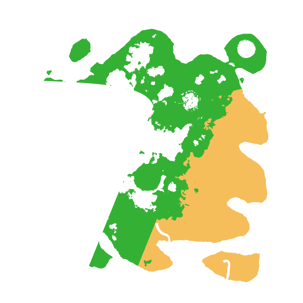 Biome Rust Map: Procedural Map, Size: 3000, Seed: 29731182