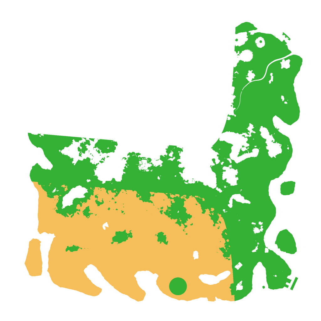 Biome Rust Map: Procedural Map, Size: 4800, Seed: 962469768