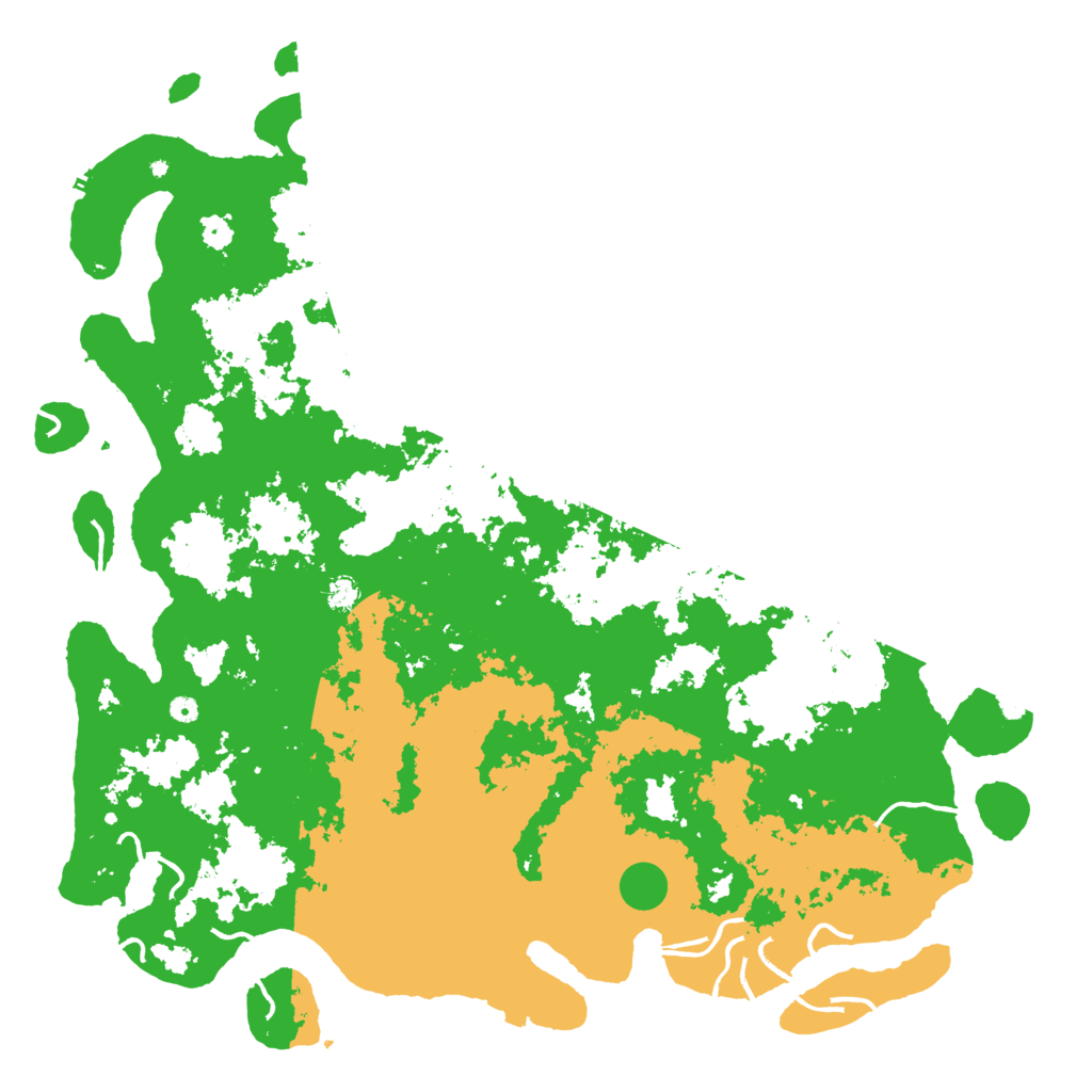 Biome Rust Map: Procedural Map, Size: 6000, Seed: 348734778