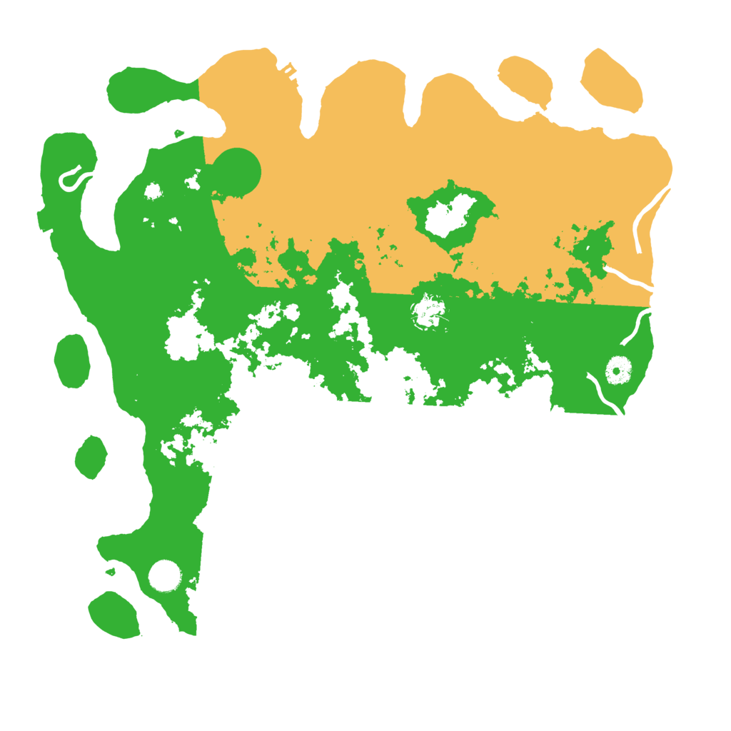 Biome Rust Map: Procedural Map, Size: 4000, Seed: 1997093027