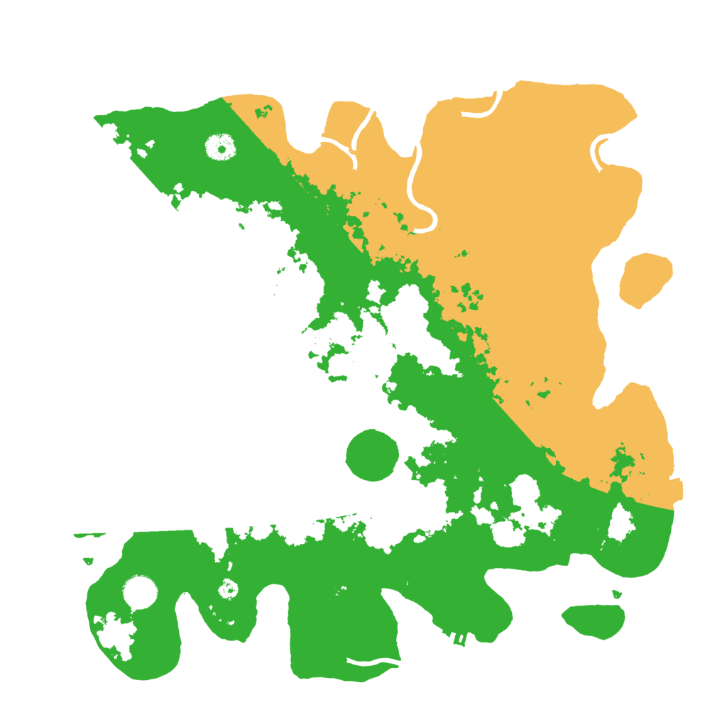Biome Rust Map: Procedural Map, Size: 3800, Seed: 665899