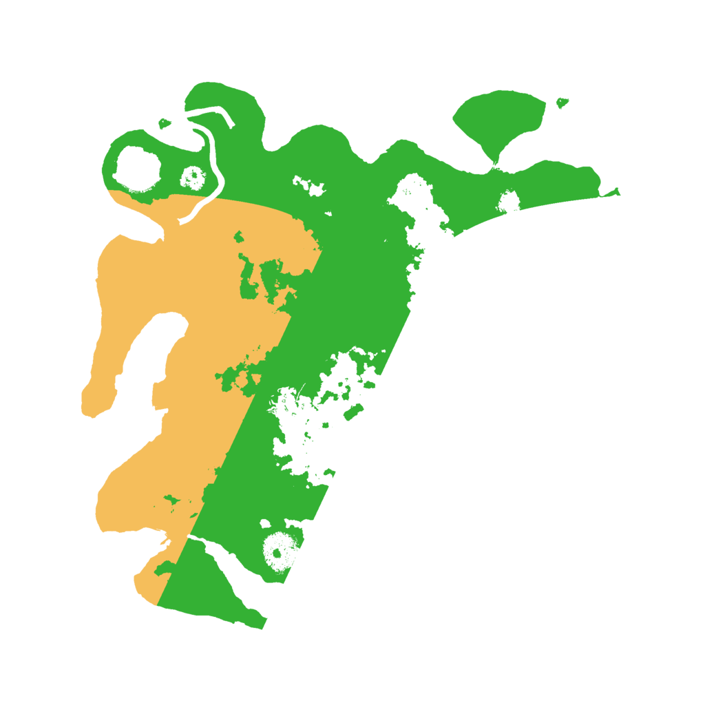 Biome Rust Map: Procedural Map, Size: 3000, Seed: 97435