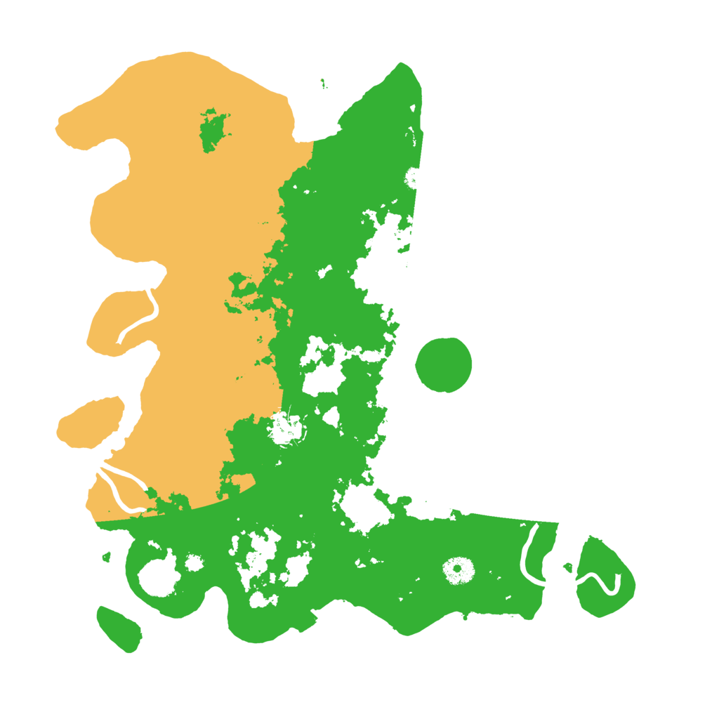 Biome Rust Map: Procedural Map, Size: 3663, Seed: 157