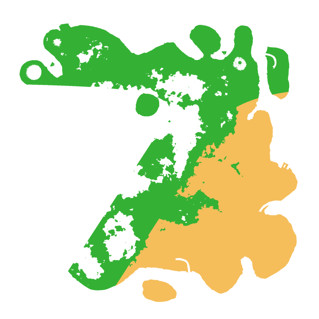 Biome Rust Map: Procedural Map, Size: 3750, Seed: 100816564