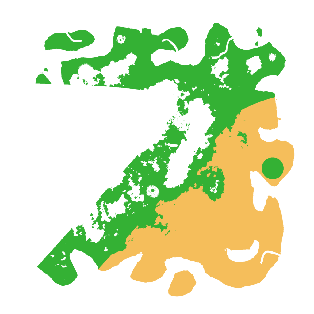 Biome Rust Map: Procedural Map, Size: 3800, Seed: 23050