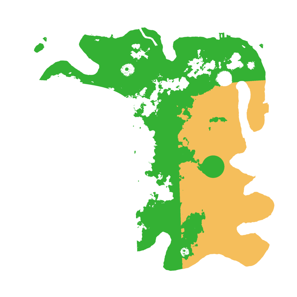 Biome Rust Map: Procedural Map, Size: 3500, Seed: 1189533641
