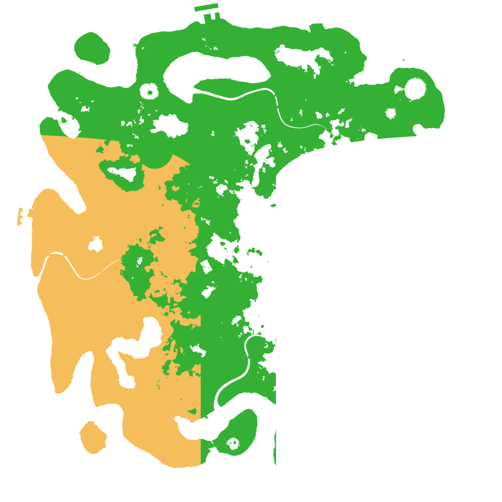 Biome Rust Map: Procedural Map, Size: 4250, Seed: 440339326