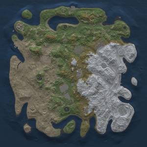 Thumbnail Rust Map: Procedural Map, Size: 4250, Seed: 440339326, 19 Monuments