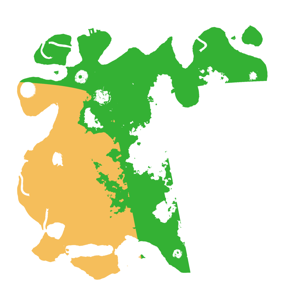 Biome Rust Map: Procedural Map, Size: 3500, Seed: 806068299