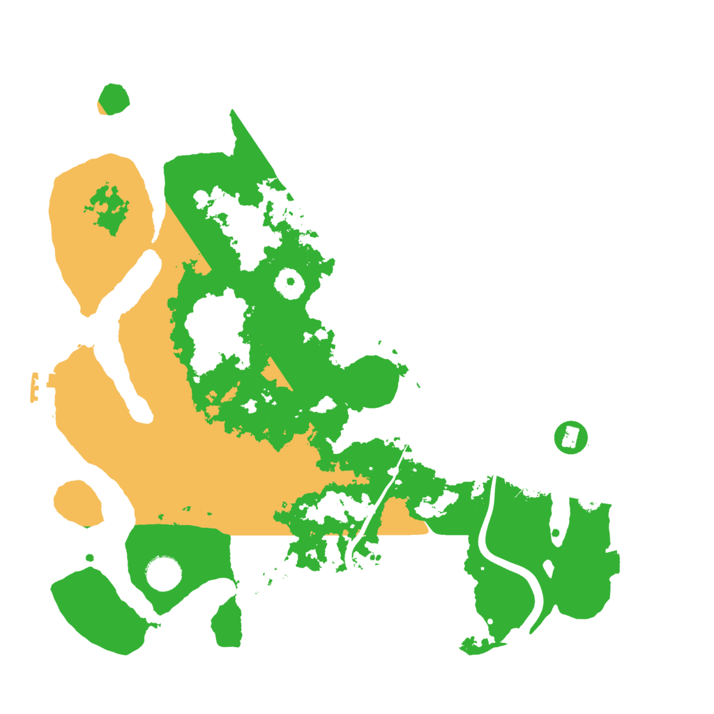 Biome Rust Map: Procedural Map, Size: 3600, Seed: 1535128844