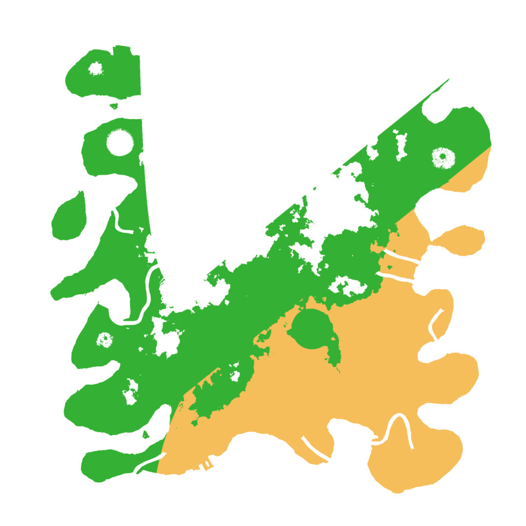 Biome Rust Map: Procedural Map, Size: 3500, Seed: 1504148469