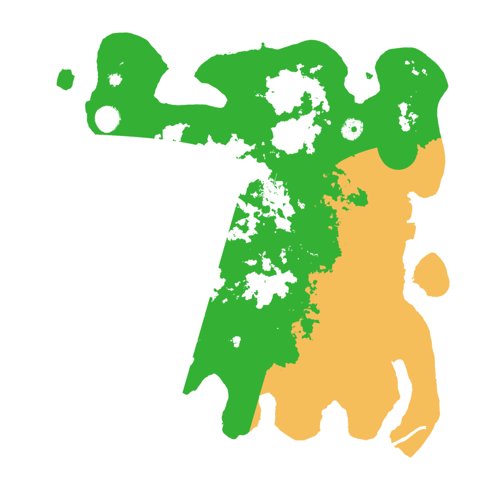 Biome Rust Map: Procedural Map, Size: 3500, Seed: 1254162340