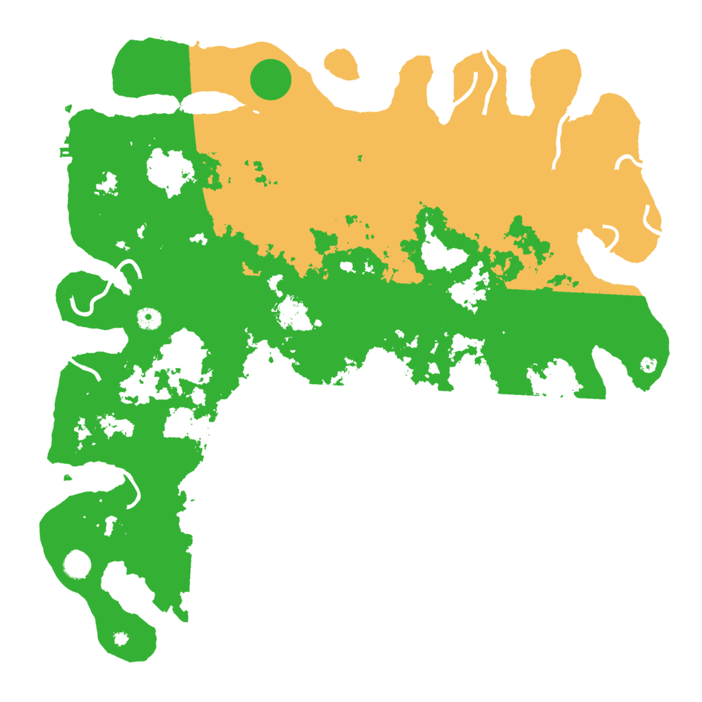 Biome Rust Map: Procedural Map, Size: 4500, Seed: 1267460036