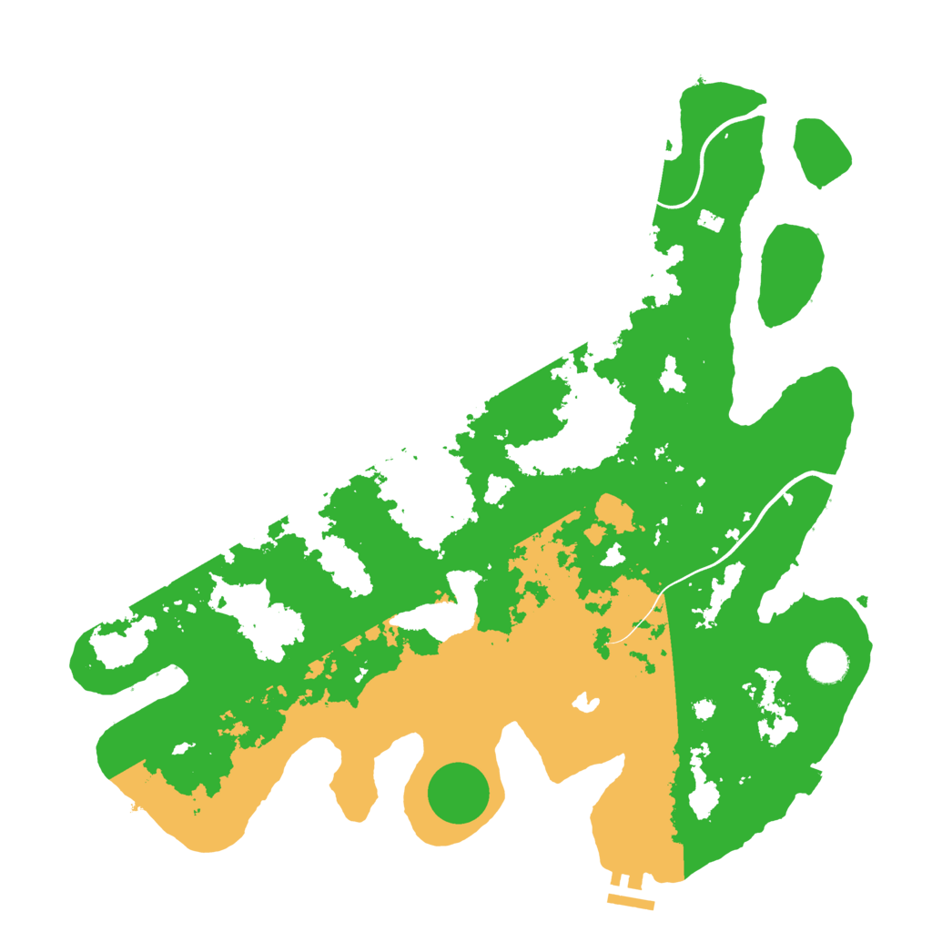 Biome Rust Map: Procedural Map, Size: 4000, Seed: 1785316