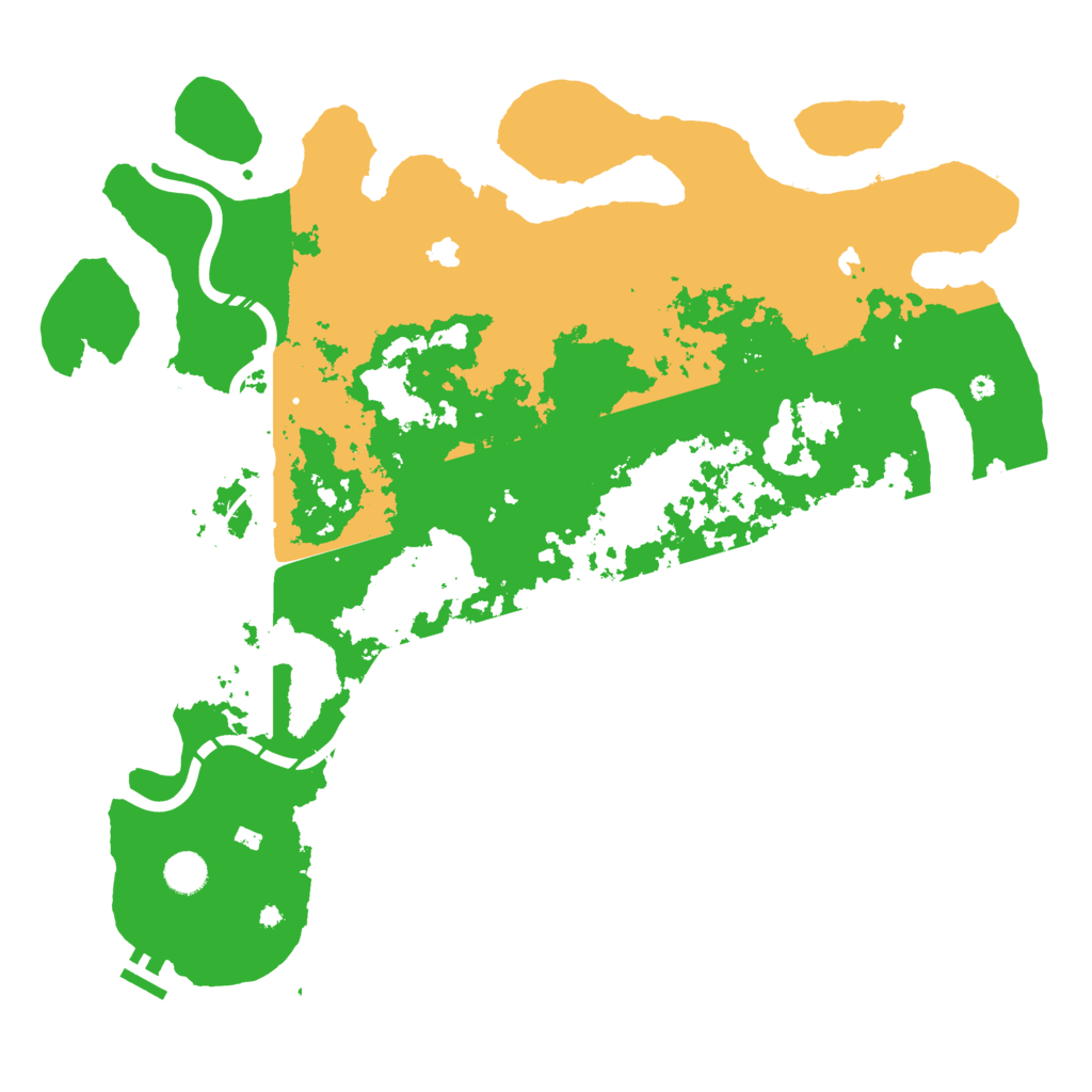 Biome Rust Map: Procedural Map, Size: 4500, Seed: 2211