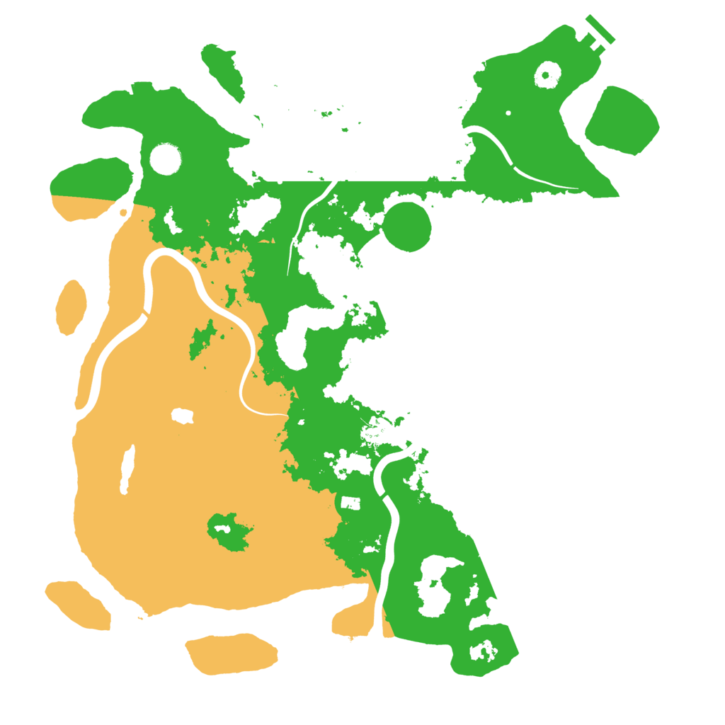 Biome Rust Map: Procedural Map, Size: 4050, Seed: 1944466264