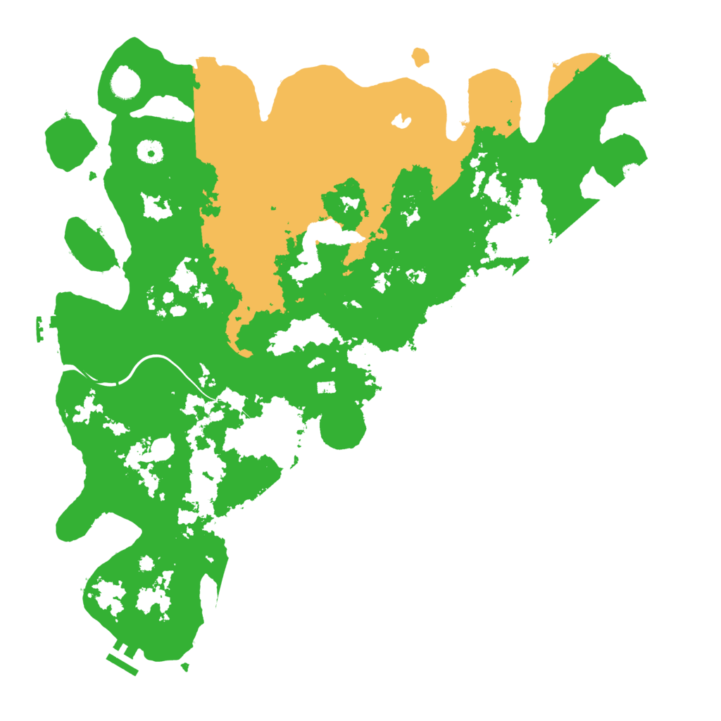 Biome Rust Map: Procedural Map, Size: 4250, Seed: 397355039
