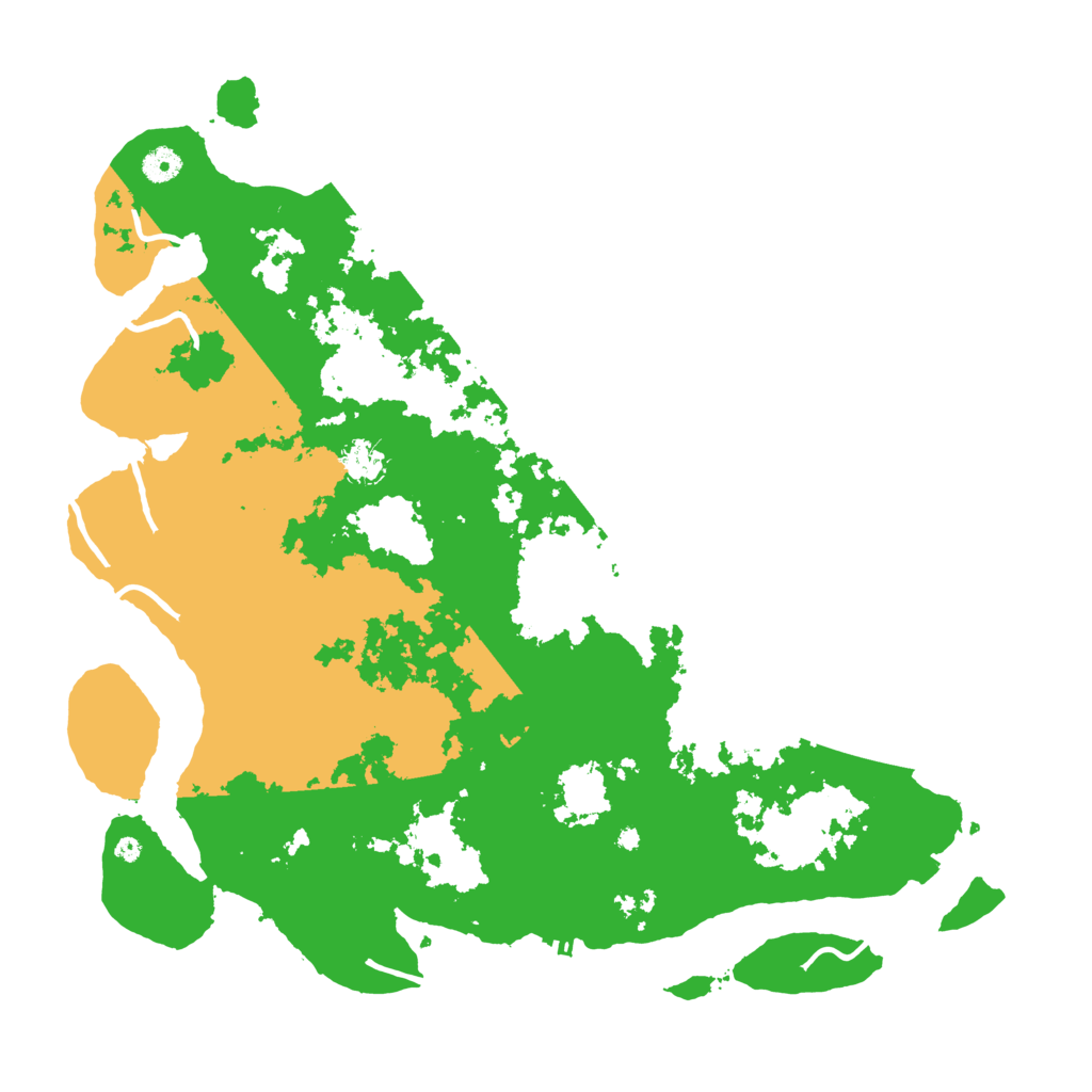 Biome Rust Map: Procedural Map, Size: 4500, Seed: 1813304113