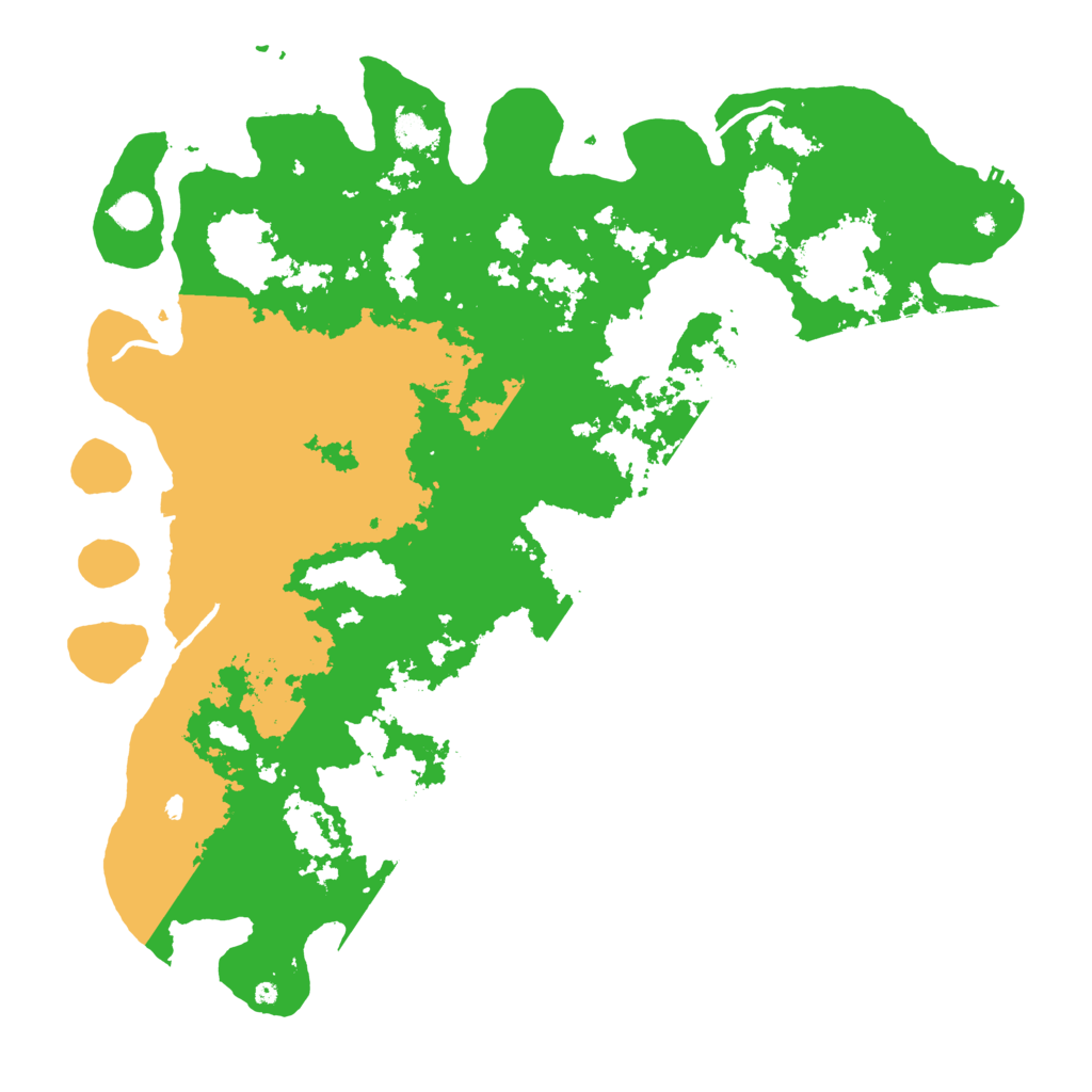 Biome Rust Map: Procedural Map, Size: 5000, Seed: 219949405