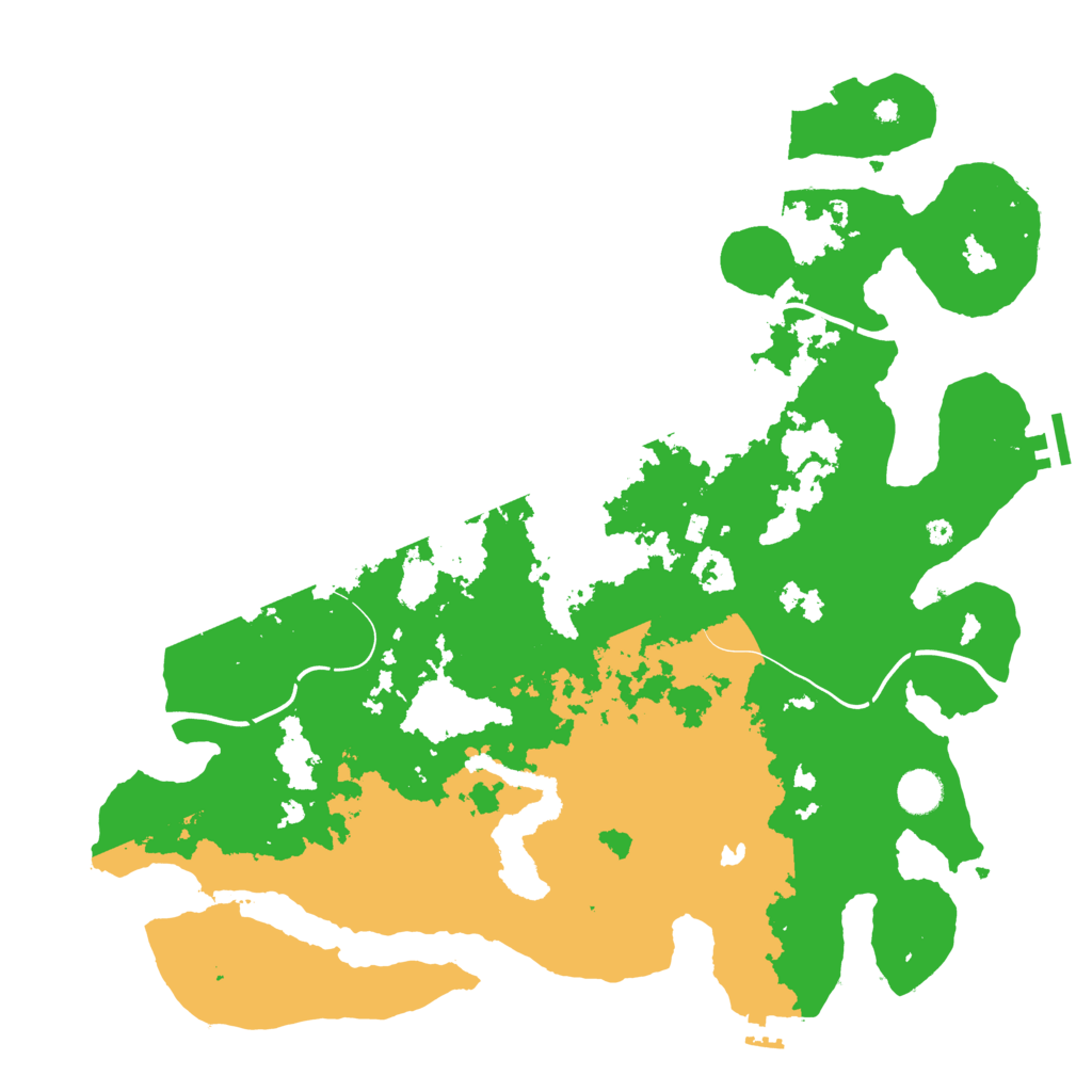 Biome Rust Map: Procedural Map, Size: 4250, Seed: 2125437380