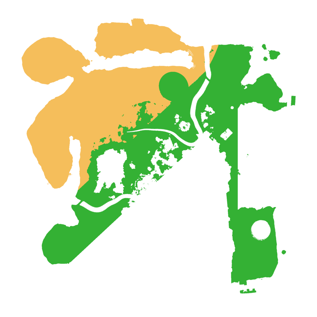 Biome Rust Map: Procedural Map, Size: 3000, Seed: 1618498014