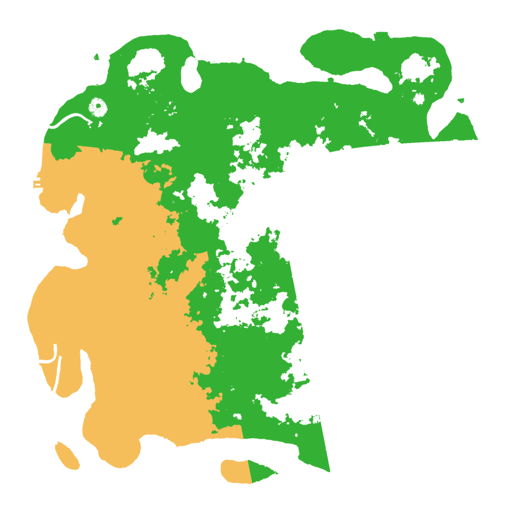 Biome Rust Map: Procedural Map, Size: 4300, Seed: 47564906