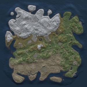 Thumbnail Rust Map: Procedural Map, Size: 4250, Seed: 108277961, 19 Monuments