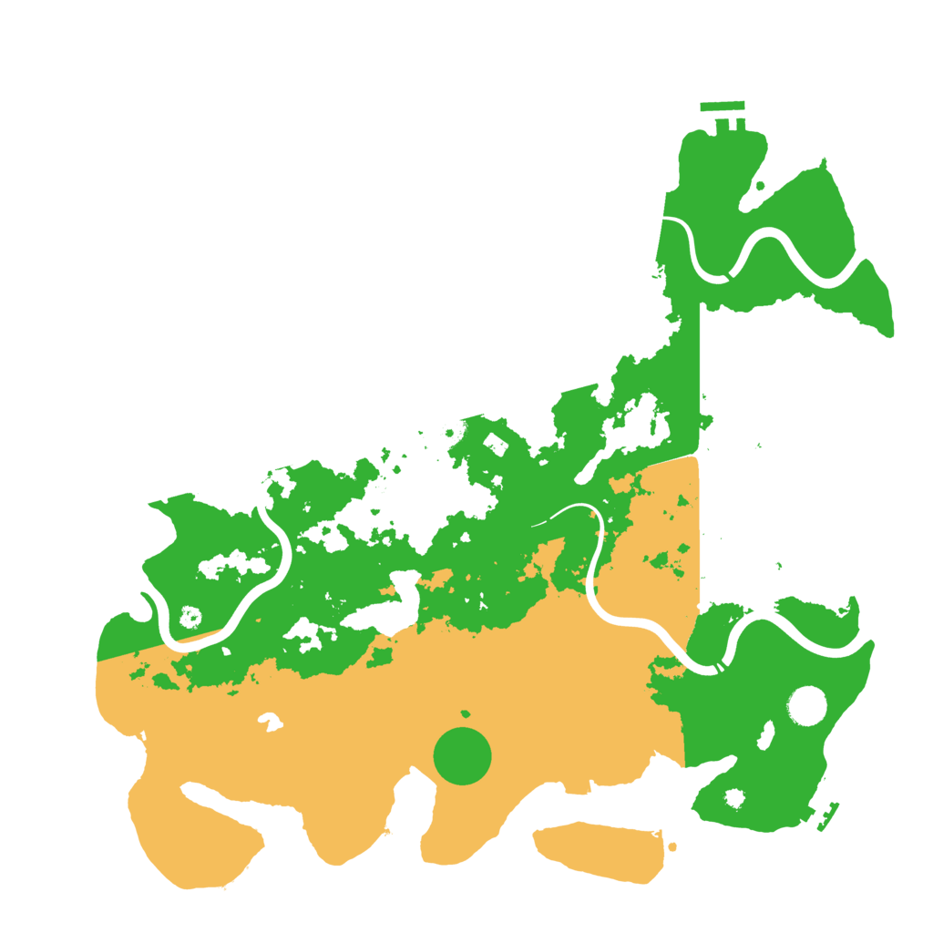 Biome Rust Map: Procedural Map, Size: 4250, Seed: 108277961