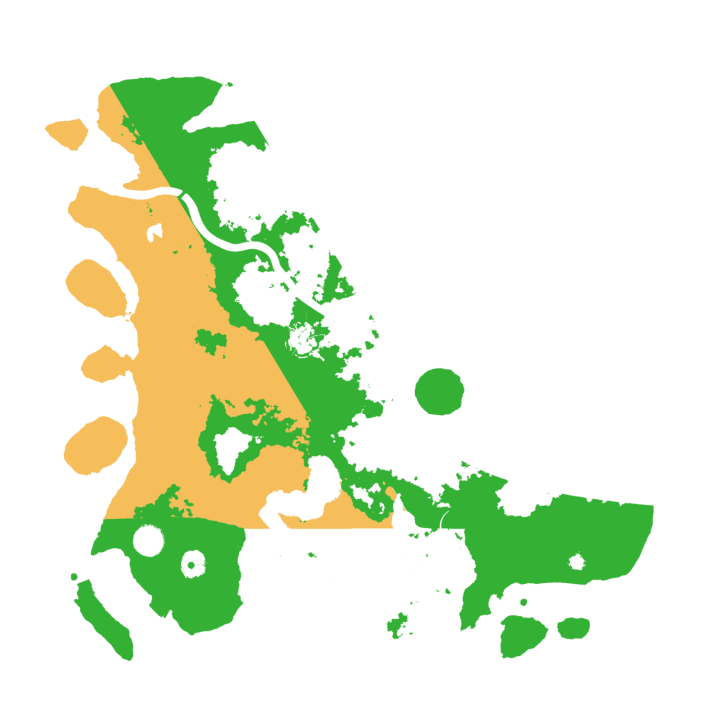 Biome Rust Map: Procedural Map, Size: 4000, Seed: 1709616218