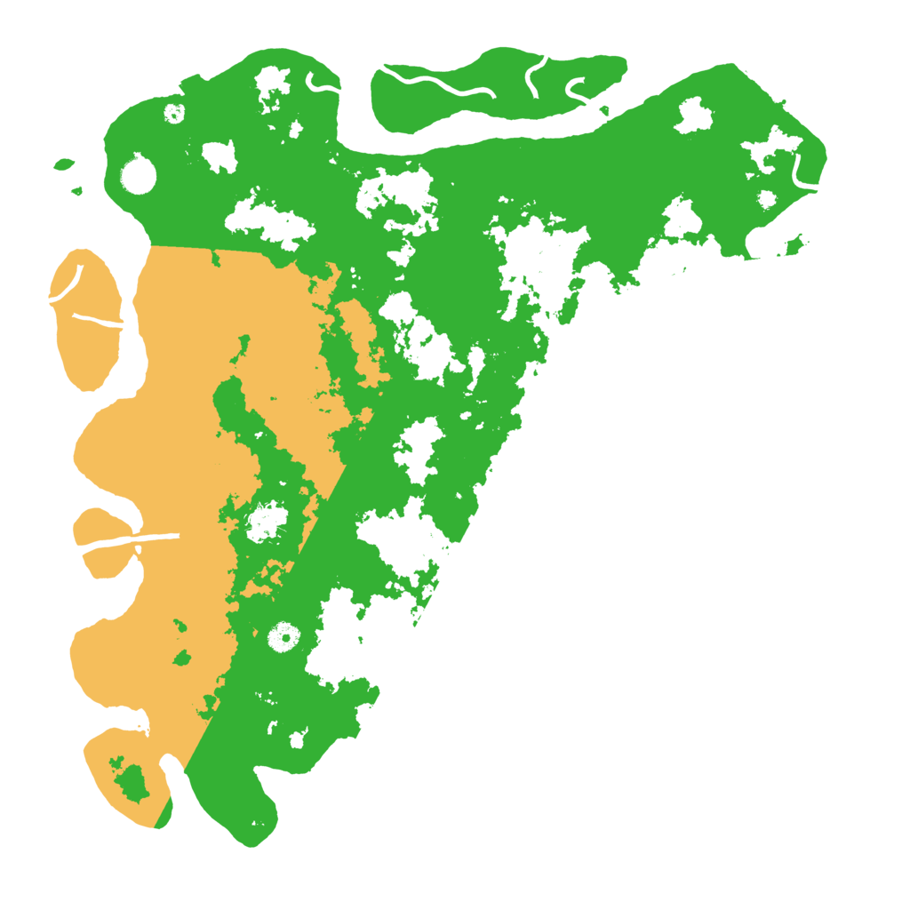 Biome Rust Map: Procedural Map, Size: 4500, Seed: 1143932346