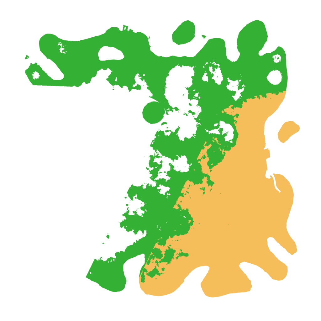 Biome Rust Map: Procedural Map, Size: 4000, Seed: 6867