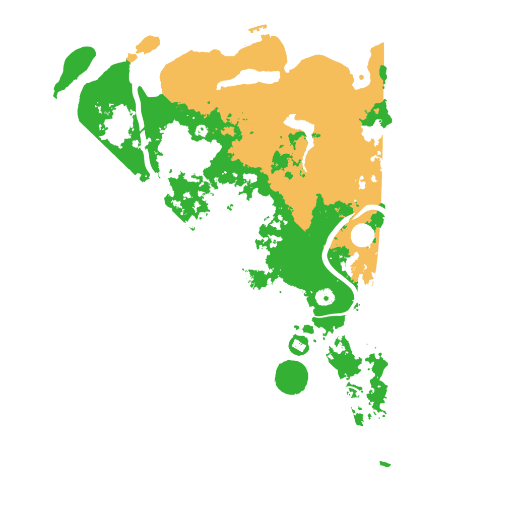 Biome Rust Map: Procedural Map, Size: 4250, Seed: 1326566704