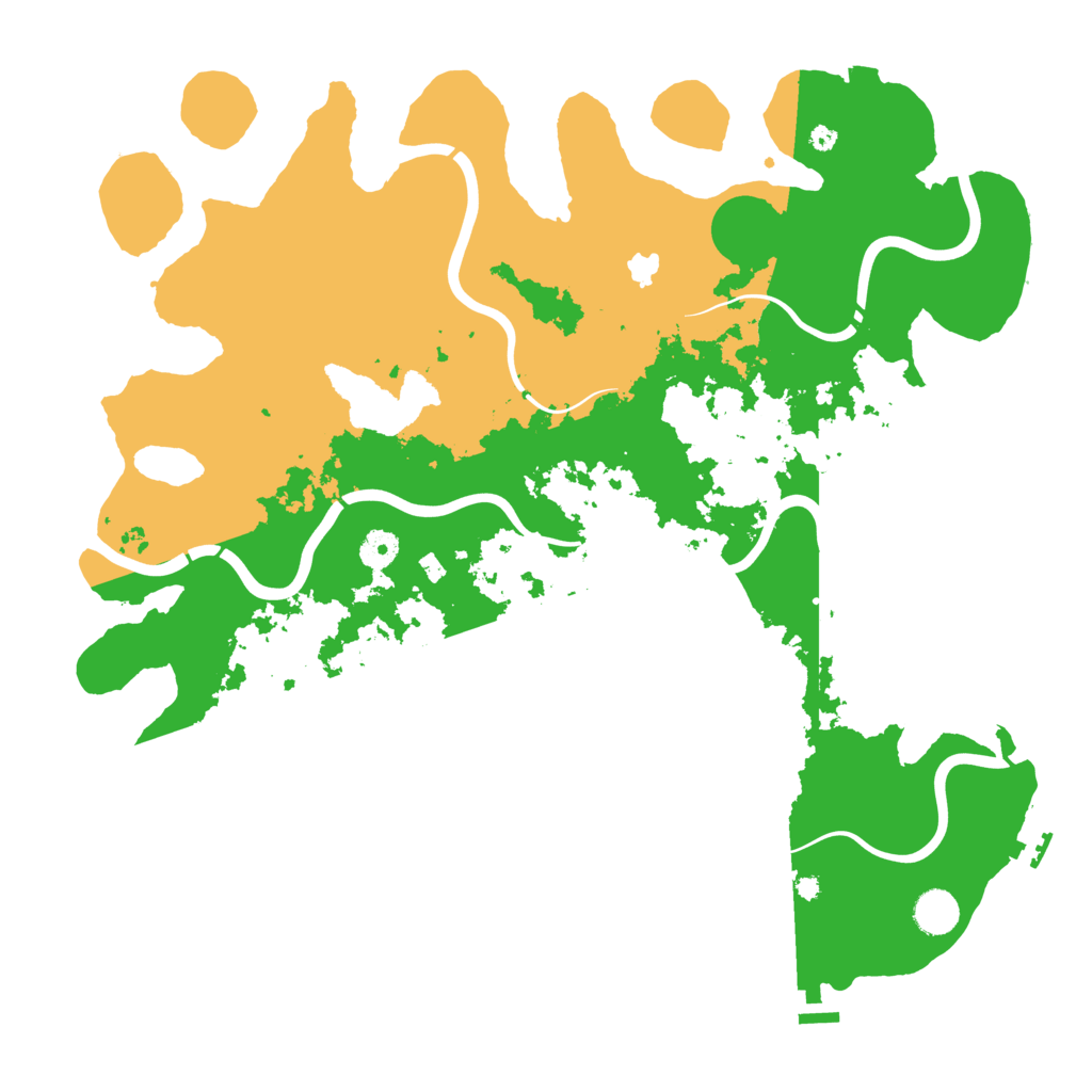 Biome Rust Map: Procedural Map, Size: 4250, Seed: 30696969