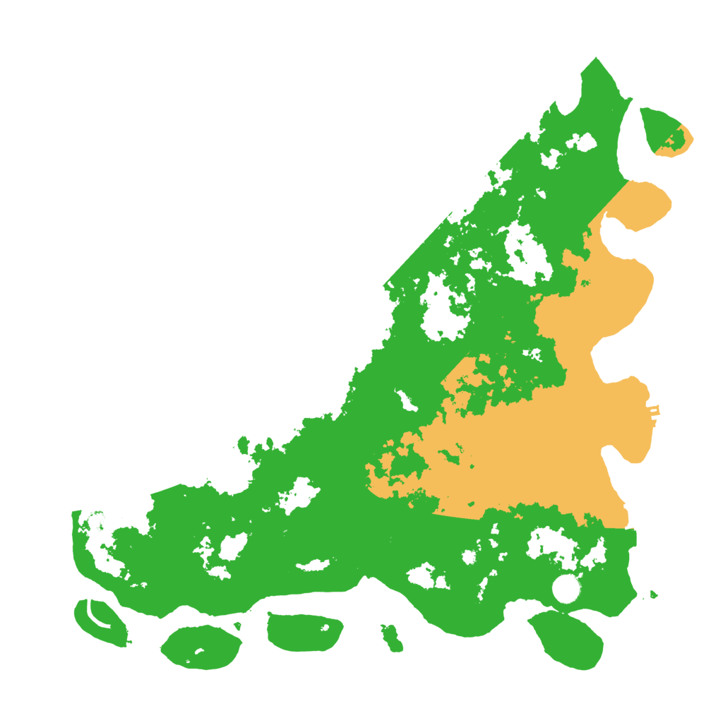 Biome Rust Map: Procedural Map, Size: 4500, Seed: 513628085