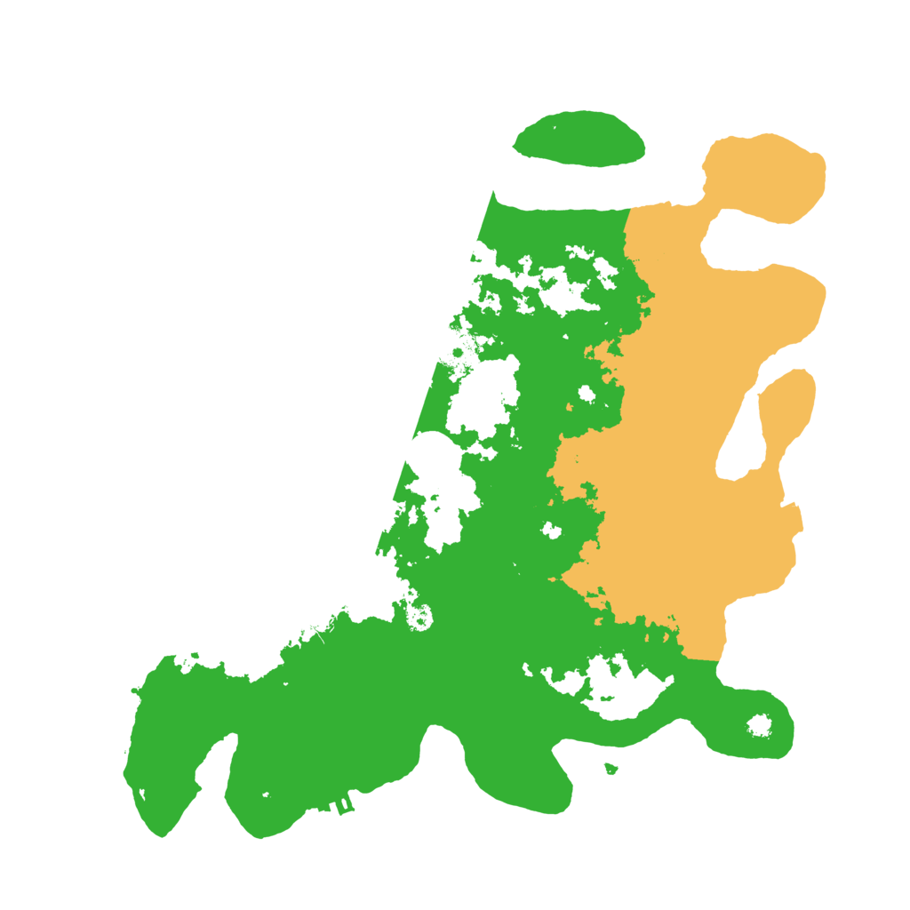 Biome Rust Map: Procedural Map, Size: 3500, Seed: 1335118009