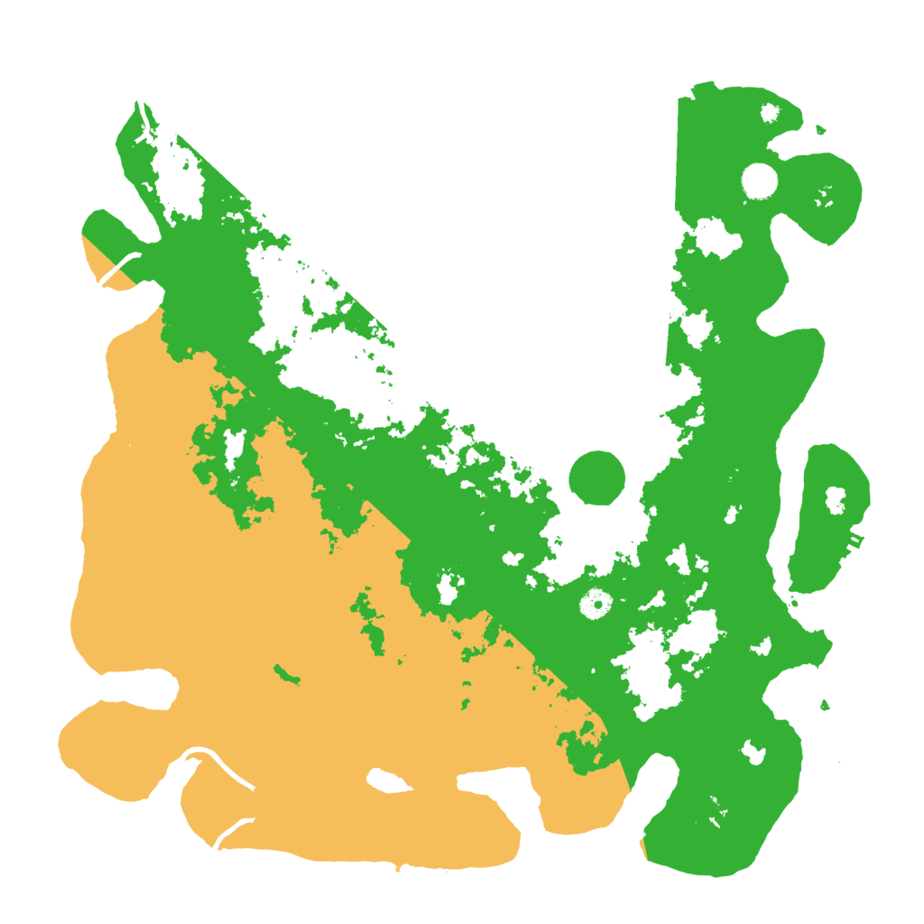 Biome Rust Map: Procedural Map, Size: 4500, Seed: 527434642