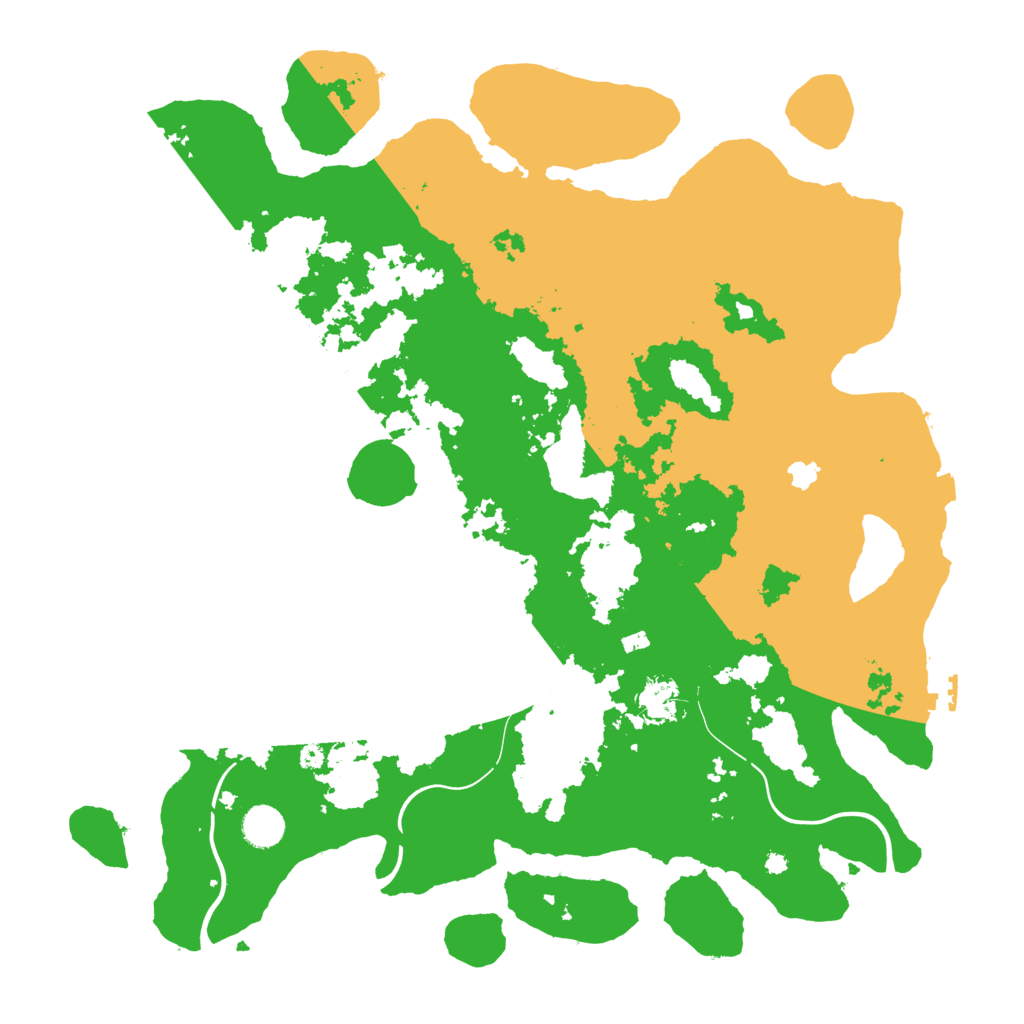 Biome Rust Map: Procedural Map, Size: 4250, Seed: 17395950