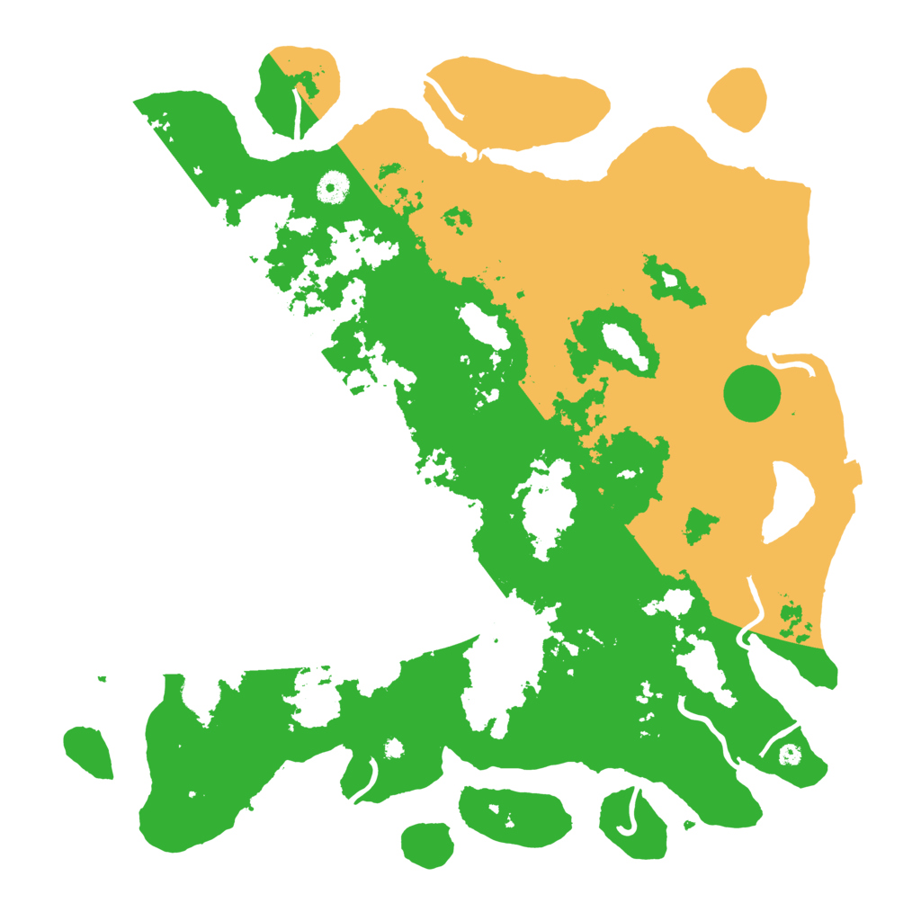 Biome Rust Map: Procedural Map, Size: 4250, Seed: 17395950