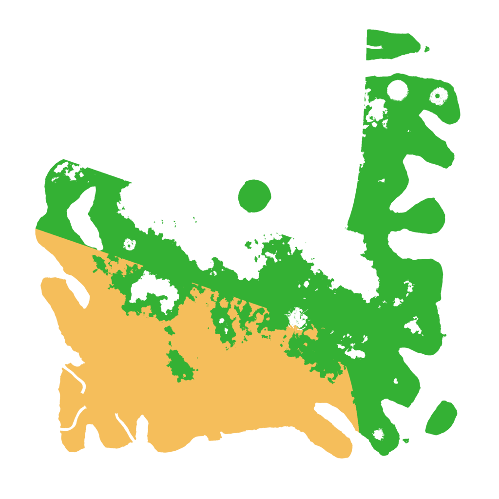 Biome Rust Map: Procedural Map, Size: 4300, Seed: 13835